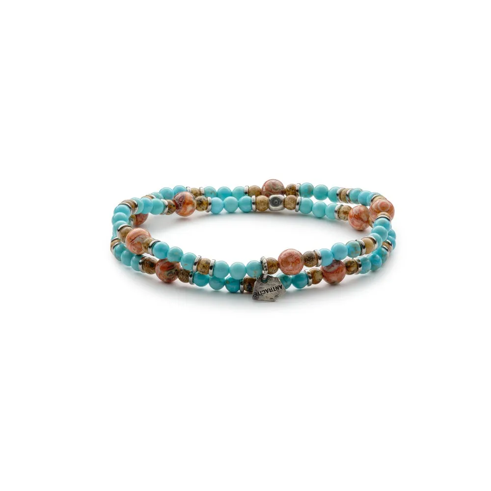 Antracite Bracciale Sapiens con Pietre Dure GALILEO