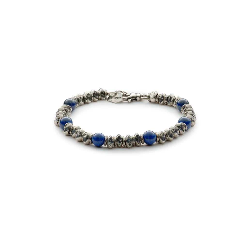 Antracite Bracciale Silver Plus con Lapis PARADISO