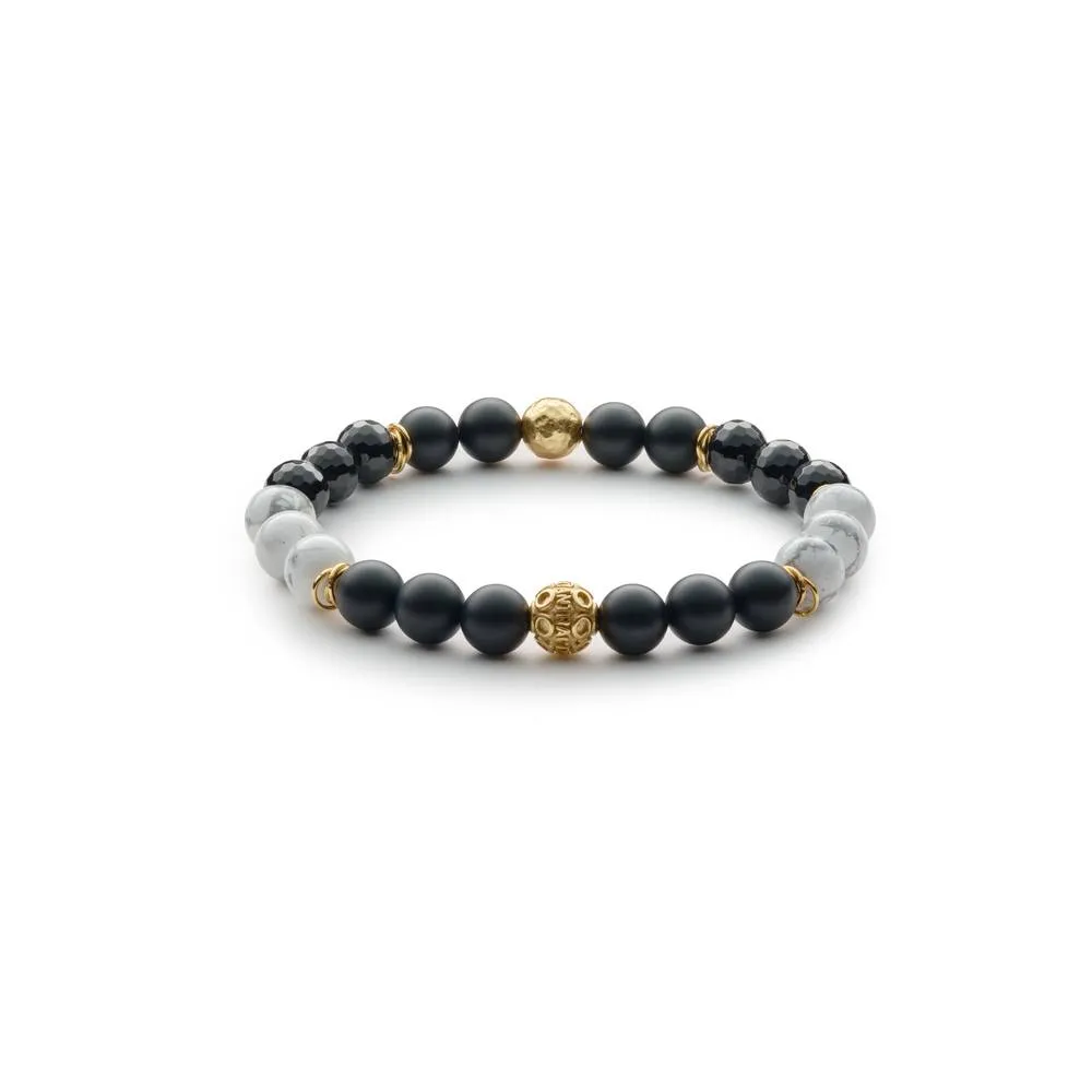 Antracite Bracciale Teatro con Pietre Dure AMLETO