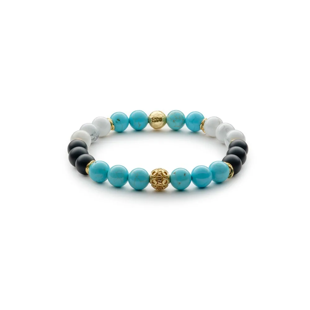 Antracite Bracciale Teatro con Pietre Dure CARUSO