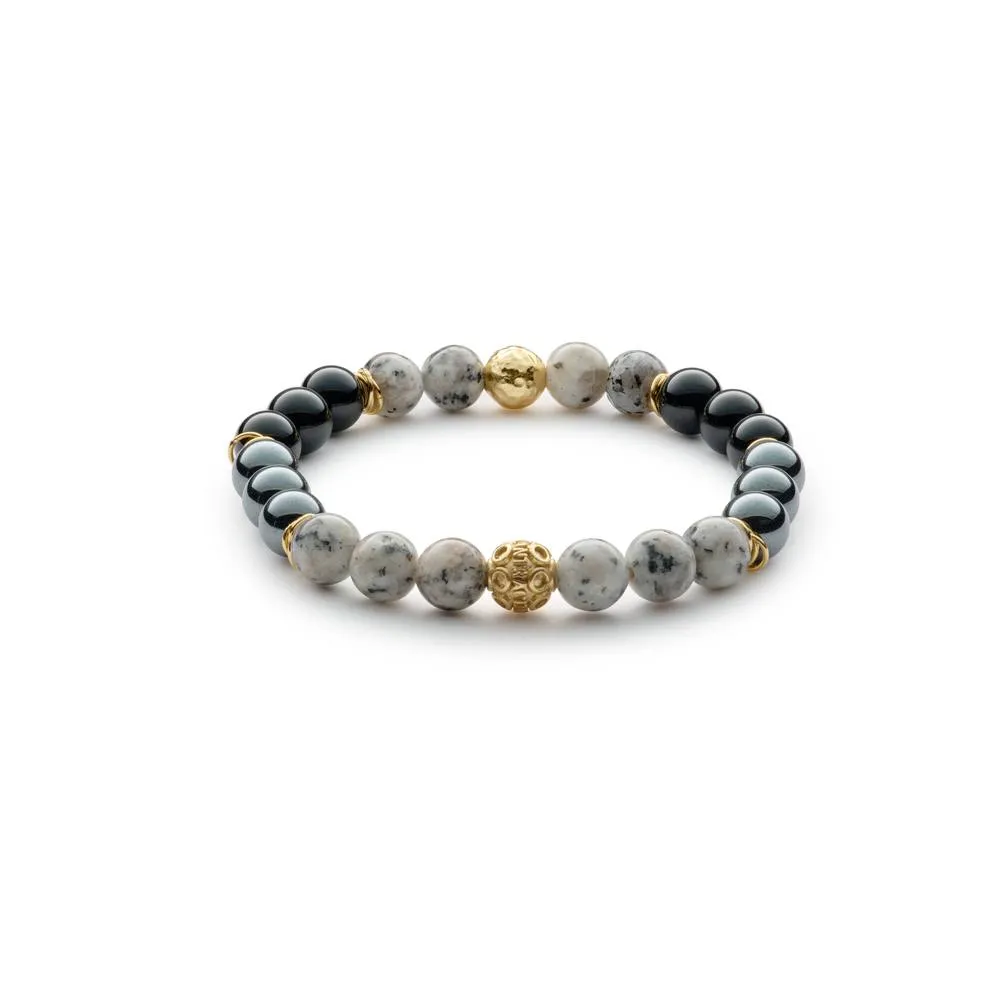 Antracite Bracciale Teatro con Pietre Dure CYRANO