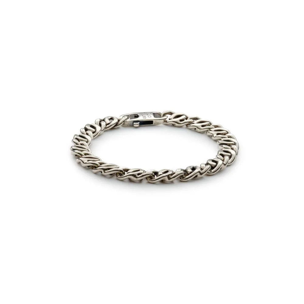 Antracite Bracciale Uomo Silver Plus BACCO
