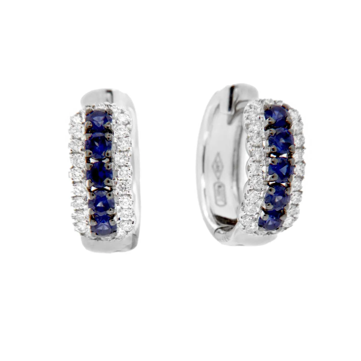 Orecchini Davite & Delucchi - Boccoli Zaffiri e Diamanti