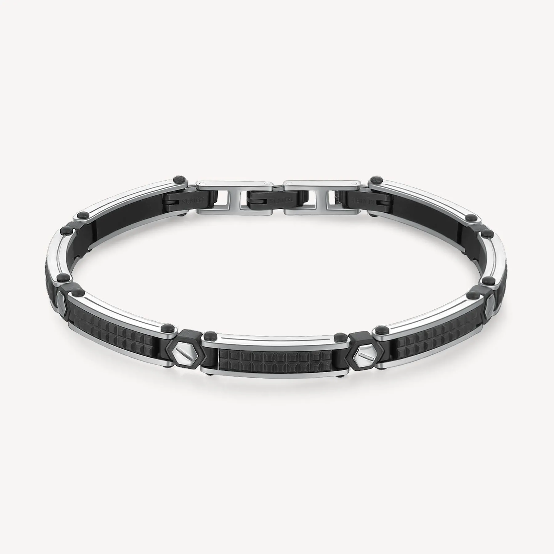 BRACCIALE BROSWAY BACKLINER SEMIRIGIDO PVD NERO - BBC16