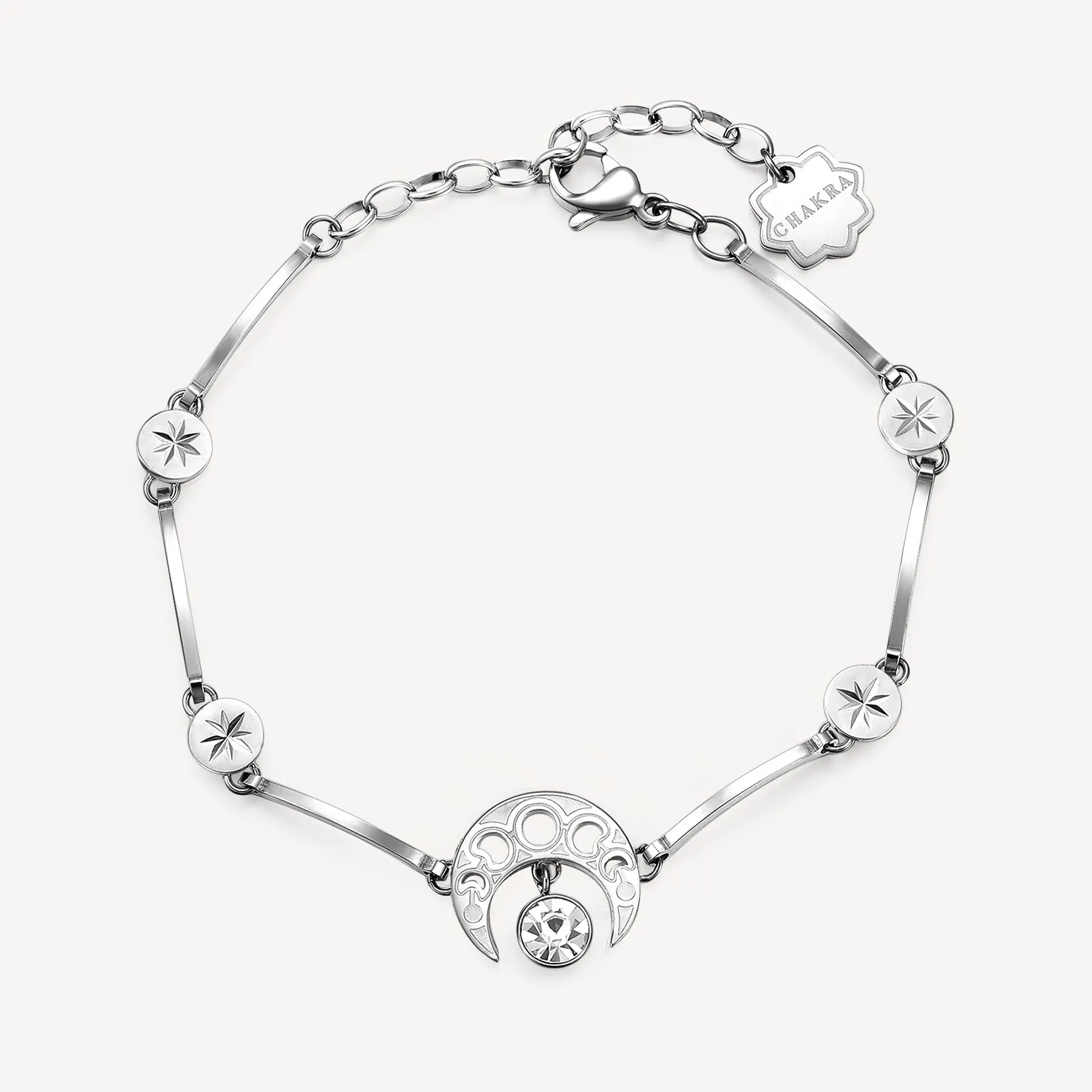 BRACCIALE BROSWAY CHAKRA MISTICI LUNA E CRISTALLI - BHKB014