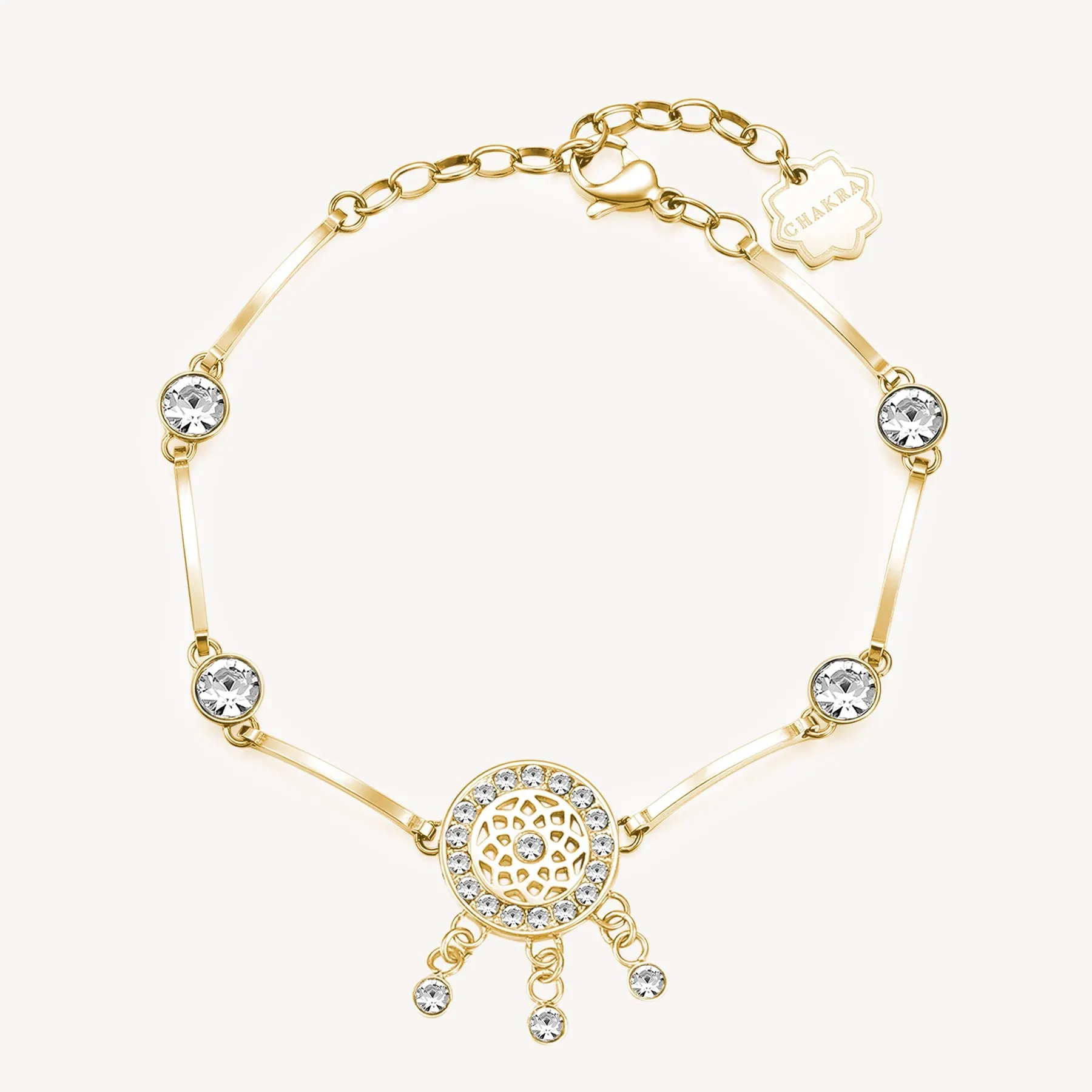 BRACCIALE BROSWAY CHAKRA MISTICI PVD ORO ACCHIAPPASOGNI - BHKB032