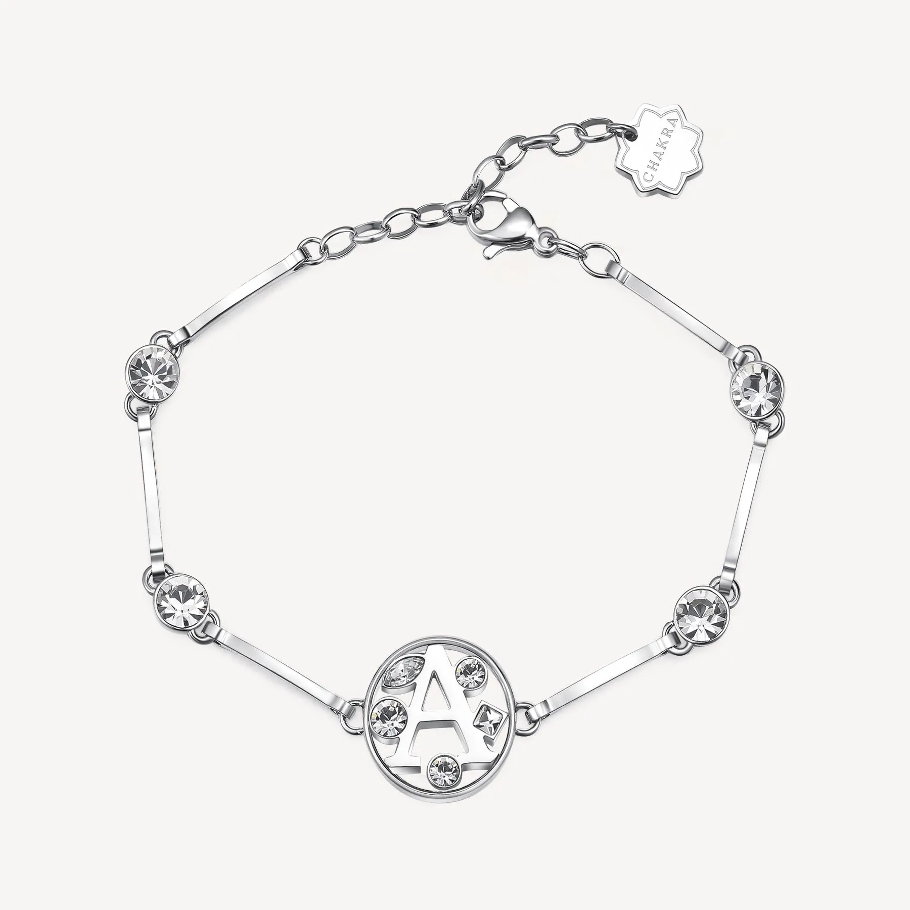 BRACCIALE CHAKRA ALFABETO - BHKB049