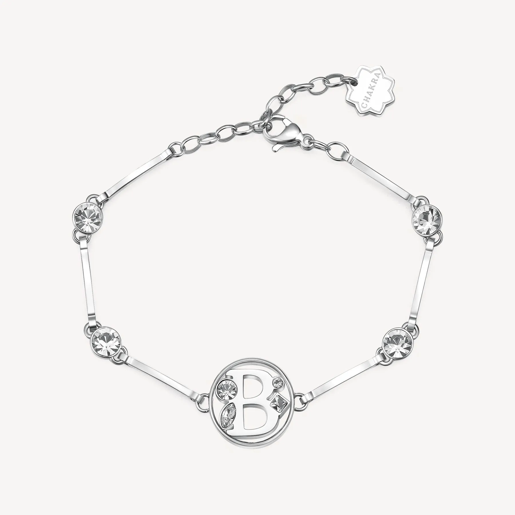 BRACCIALE CHAKRA ALFABETO - BHKB050