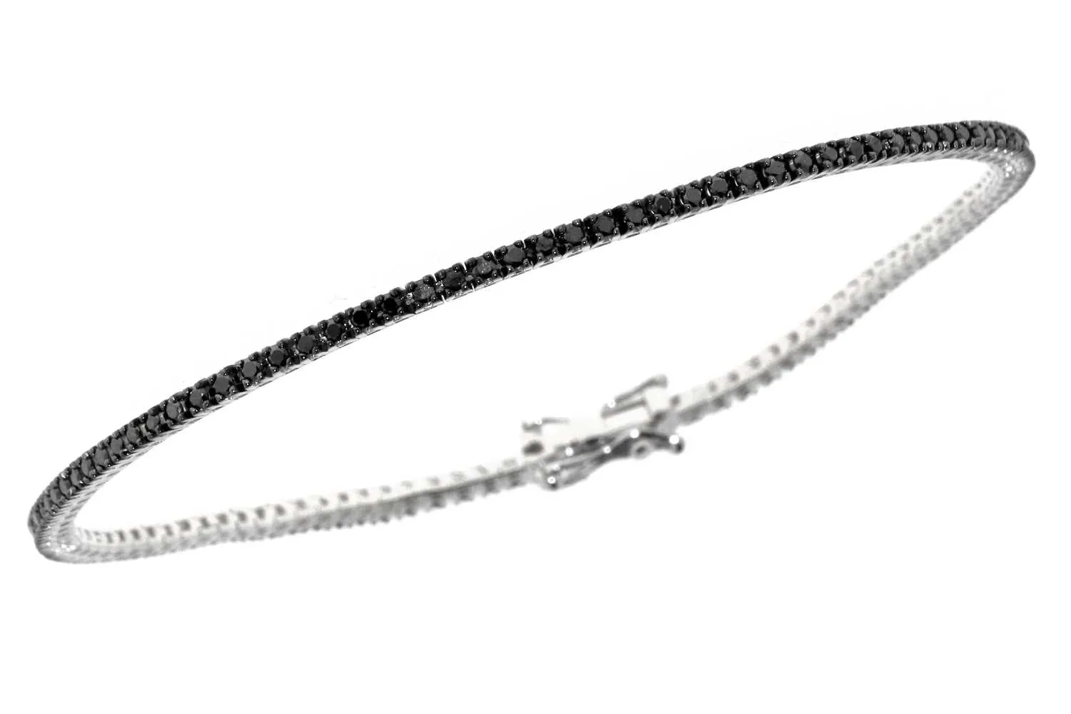 Bracciale Davite & Delucchi - Tennis Diamanti Neri