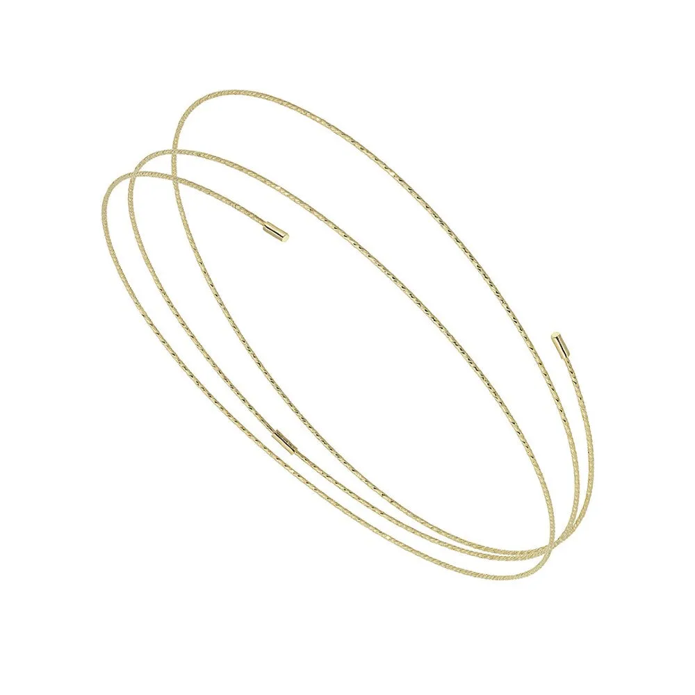 Magic Wire - Bracciale Angel a 3 giri in oro giallo