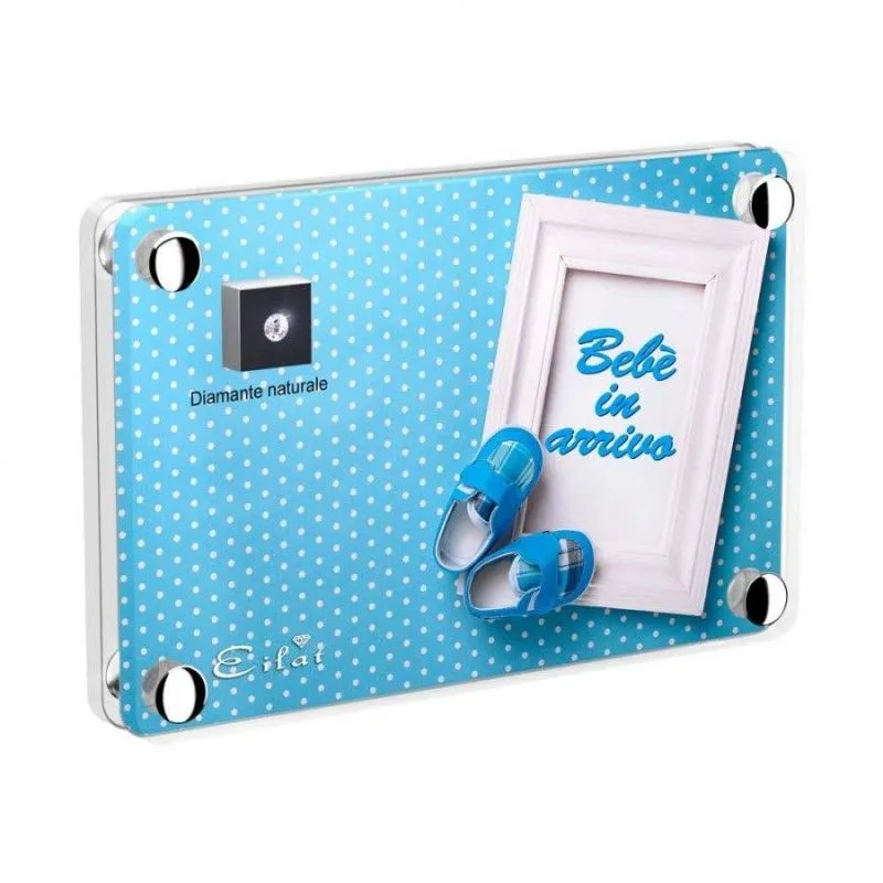 Blister Diamante EILAT DIAMONDS Nascita Bimbo - LE004D