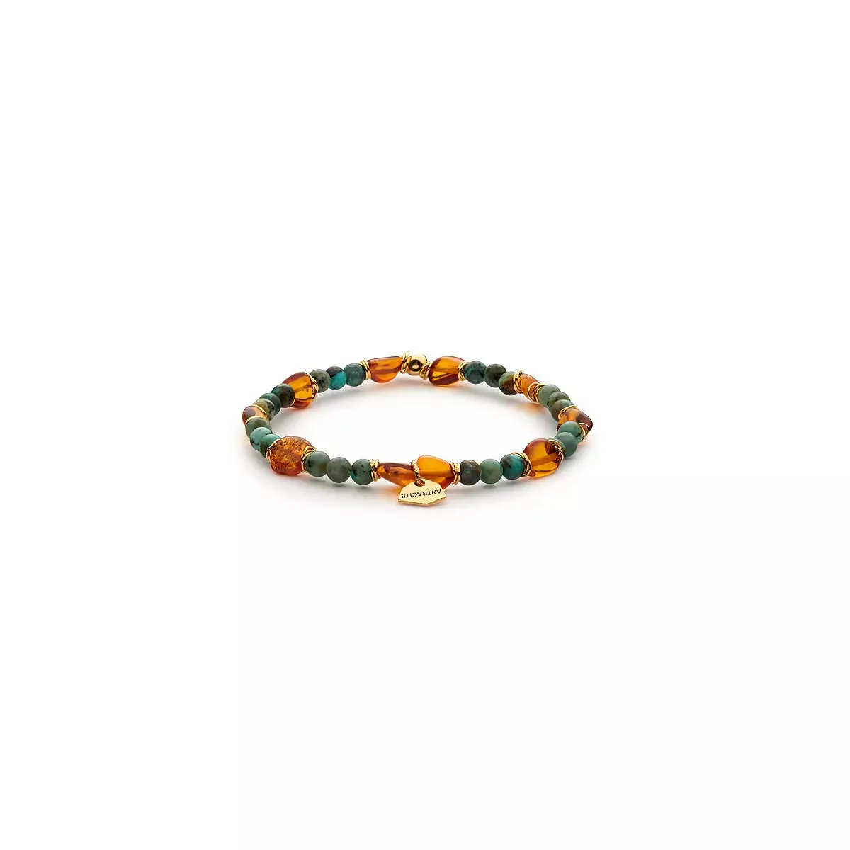 Bracciale Antracite Ambra Baby Africa