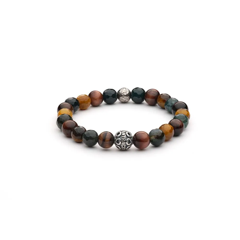 Bracciale Antracite Big con Pietre Dure Pan