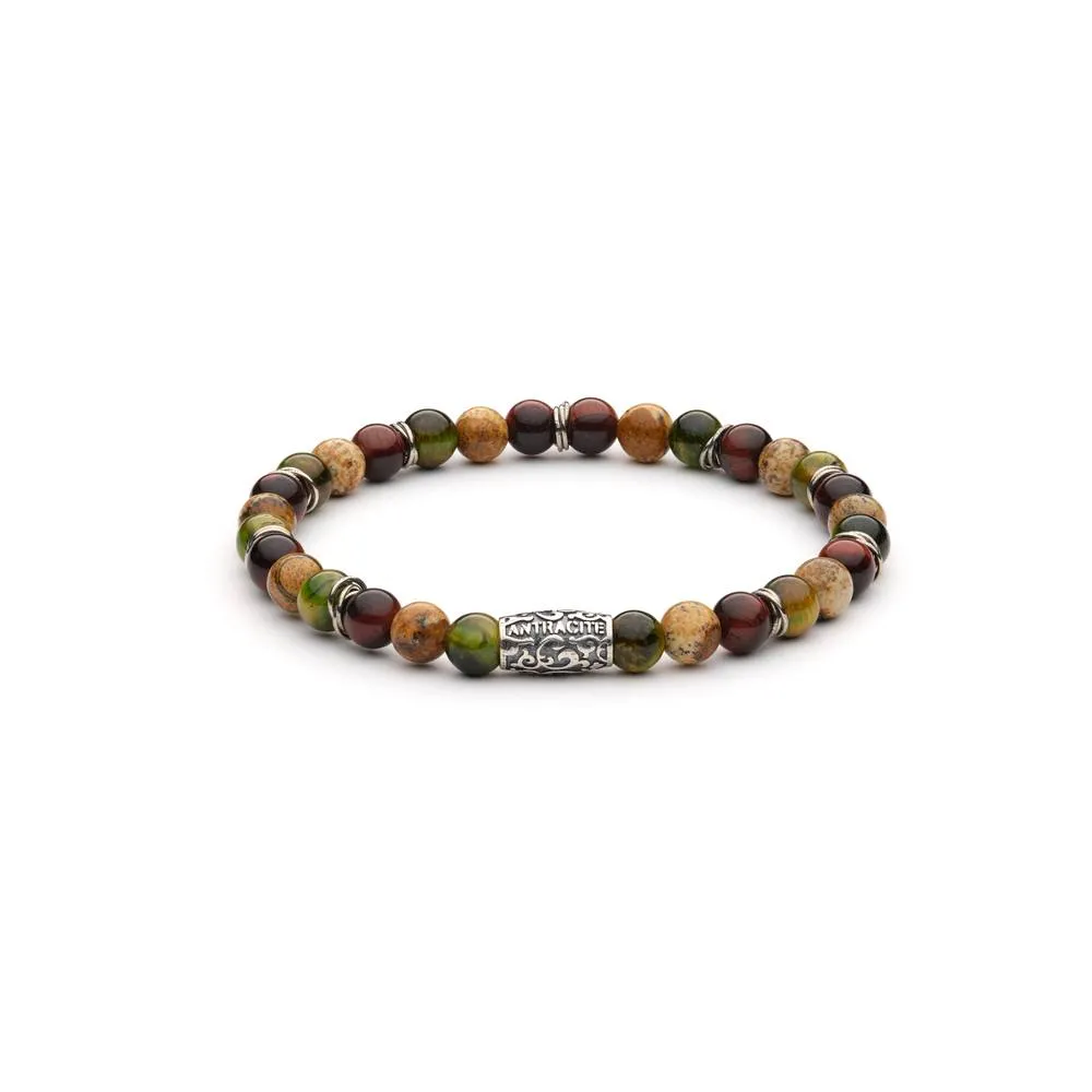 Bracciale Antracite Cocktail con Pietre Dure Cosmopolitan