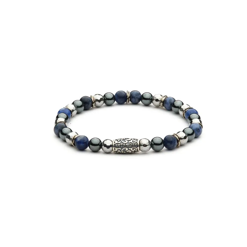 Bracciale Antracite Cocktail con Pietre Dure Tequila