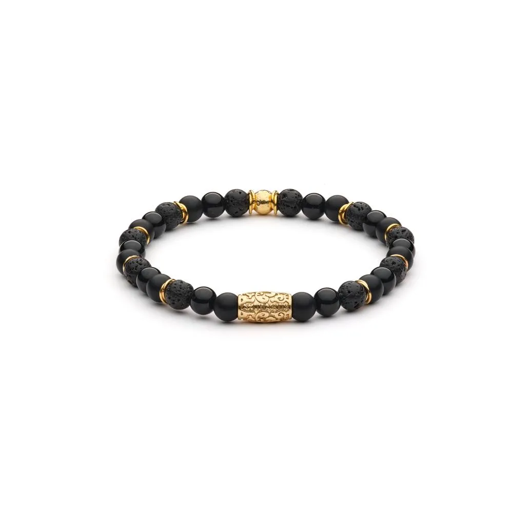 Bracciale Antracite Hollywood con Pietre Dure Coppola