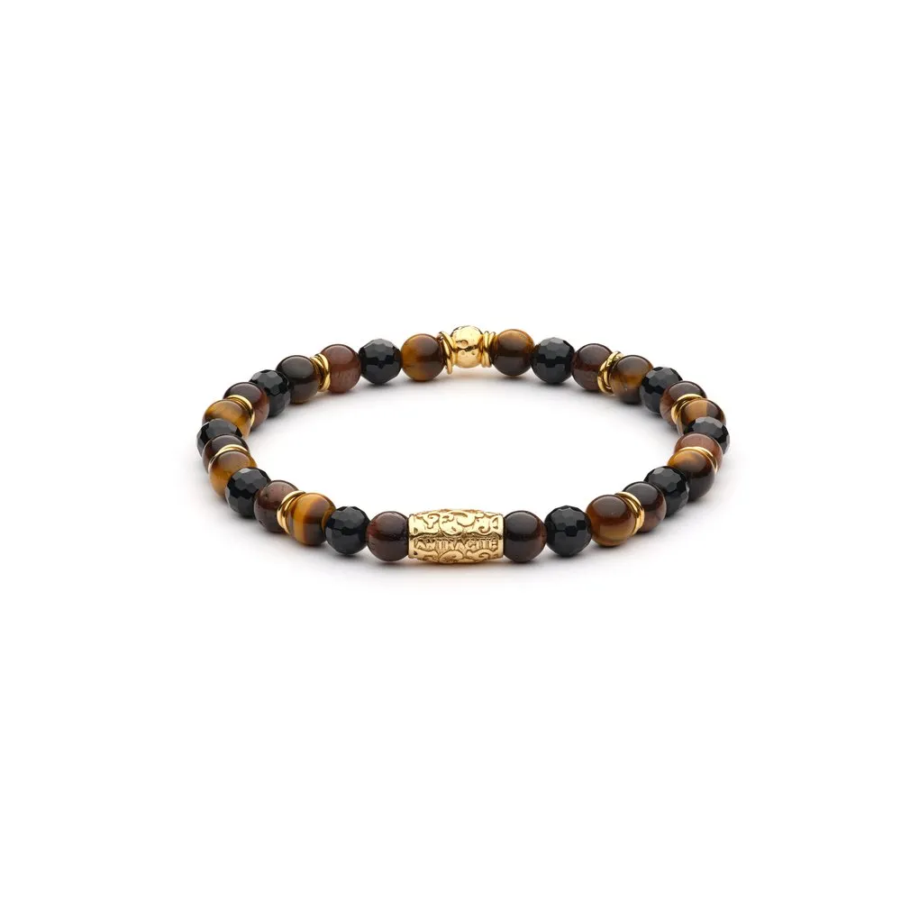 Bracciale Antracite Hollywood con Pietre Dure Tarantino