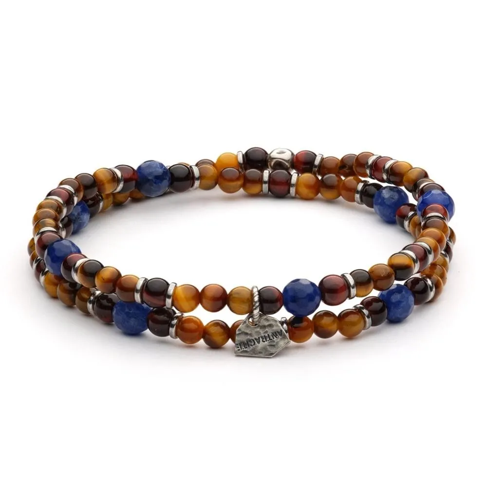 Bracciale Antracite Sapiens con Pietre Dure Winston