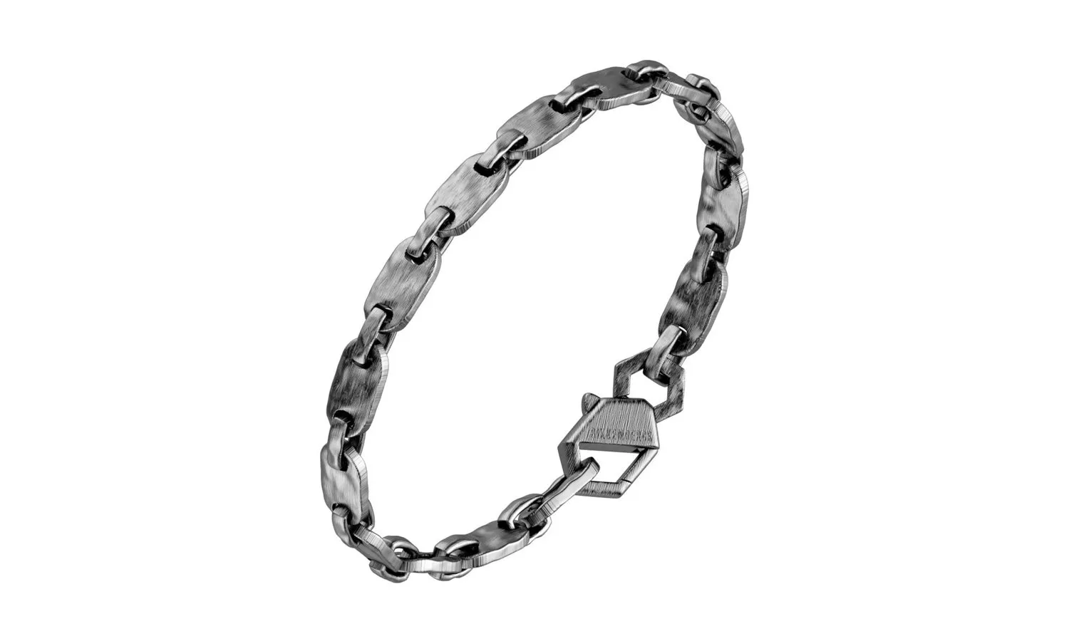 Bracciale Bikkembergs Uomo hab04wv acciaio con diamantino