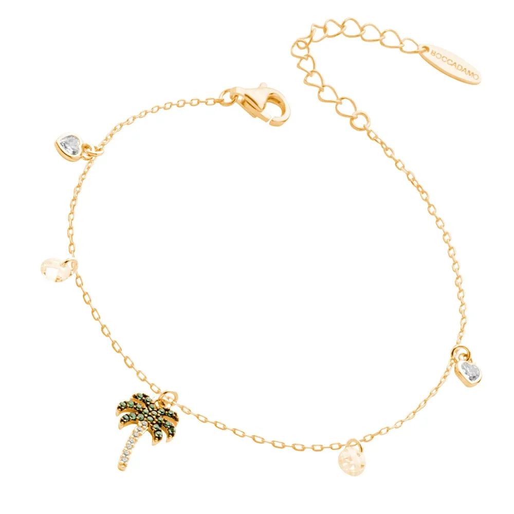 Bracciale Boccadamo Gaya Dorato con Palma GBR008D