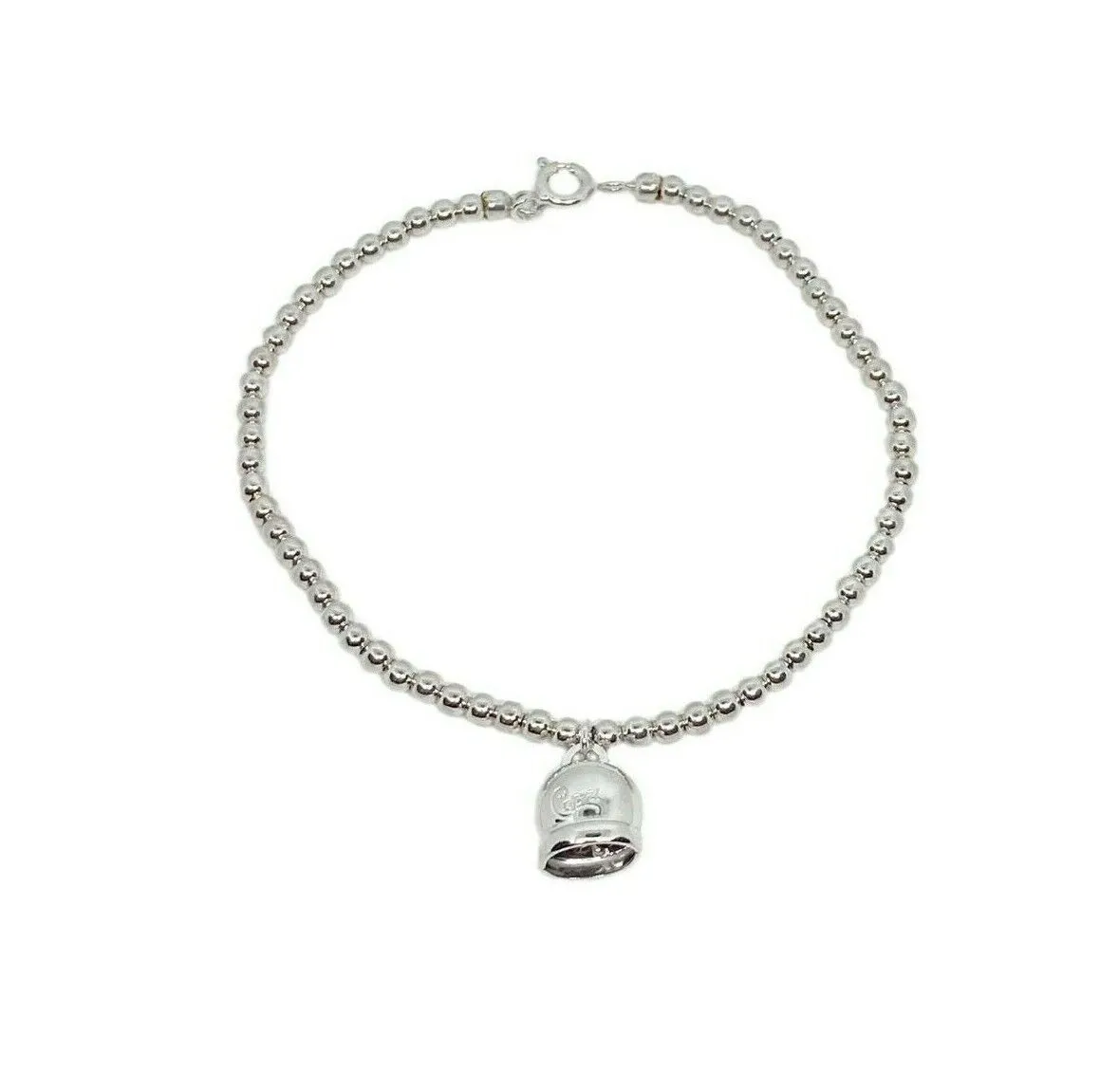 Bracciale Capri in Argento donna con campanella della fortuna