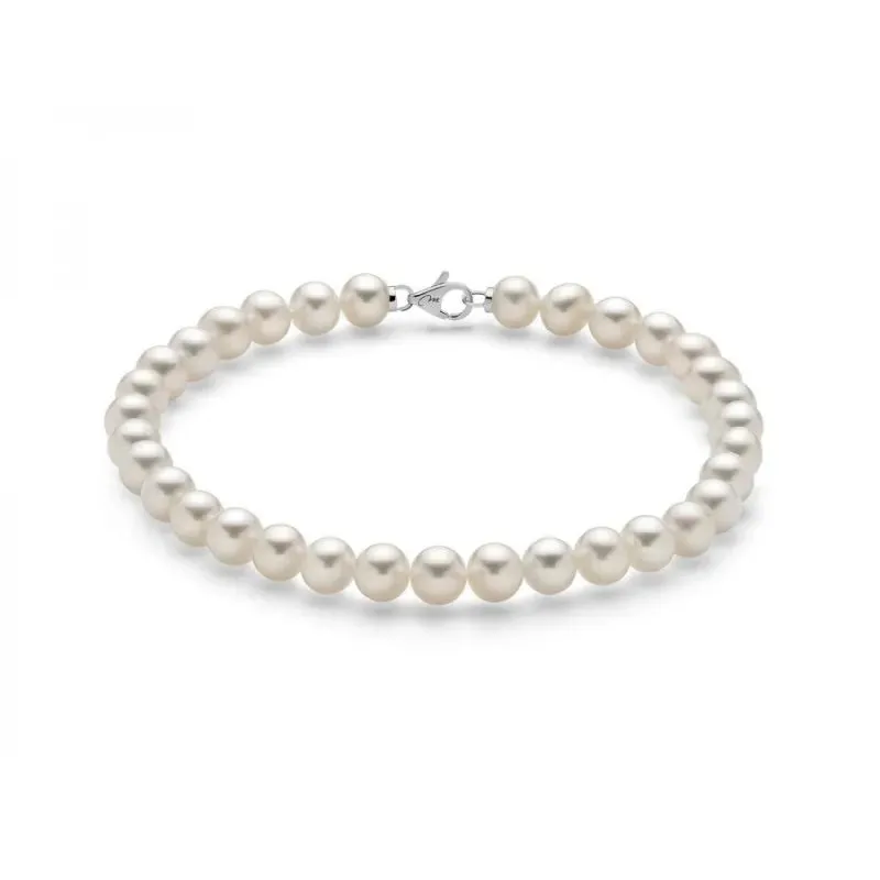 Miluna Bracciale Perle 5-5,5