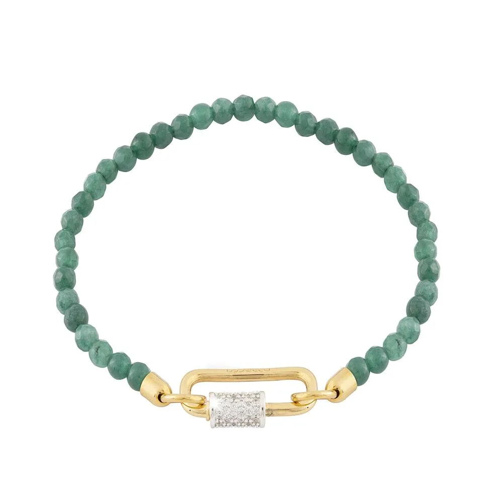 Bracciale Donna Rebecca Giada Verde Palermo BPABOD21