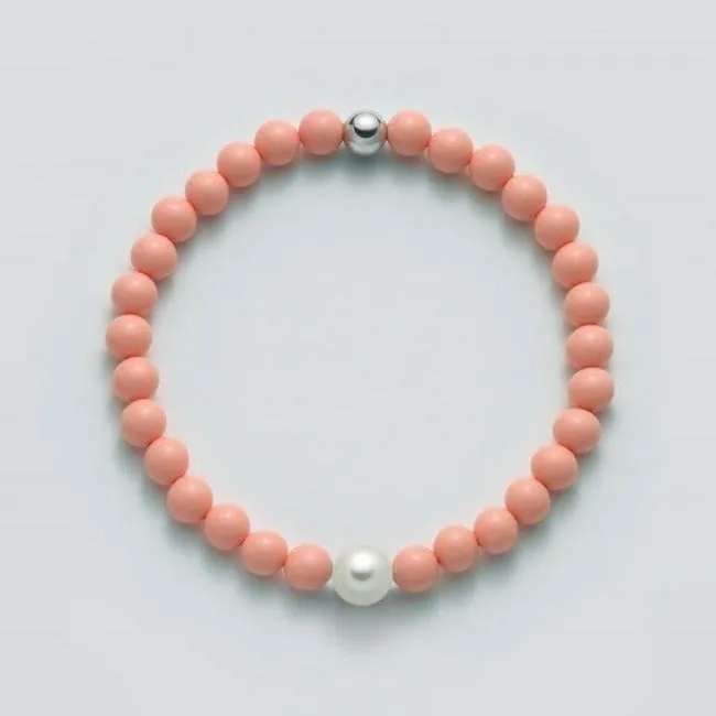 Bracciale donna Miluna in argento 925 Terra e Mare 6mm PBR3207