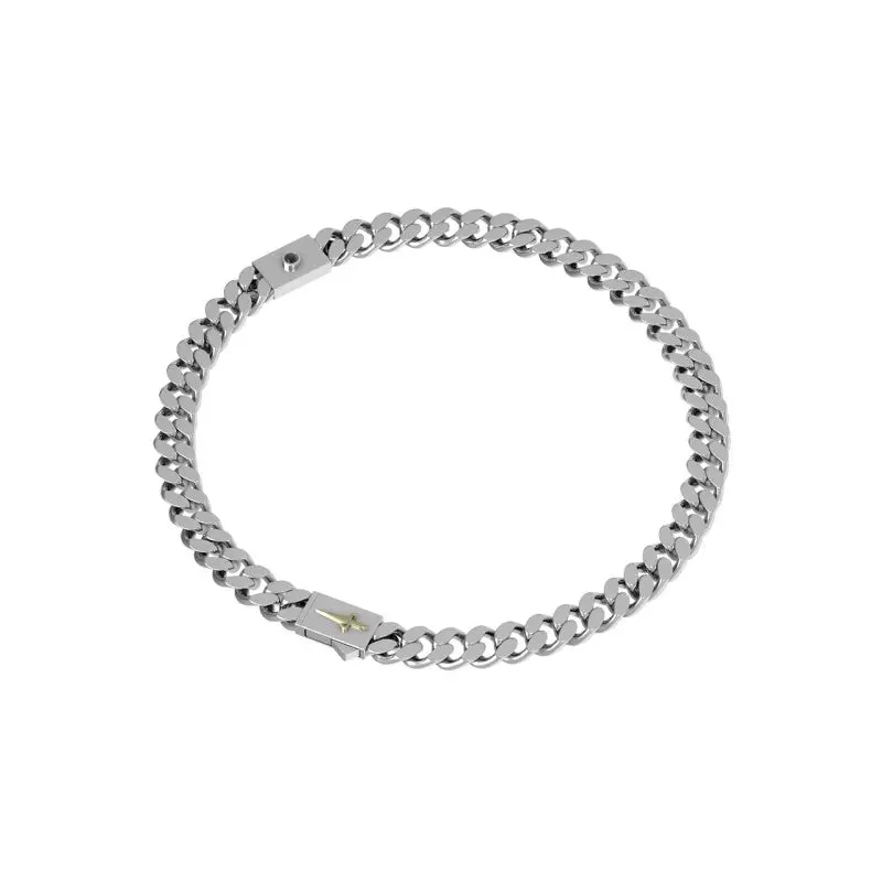 Cesare Paciotti Bracciale Uomo Catena Groumette