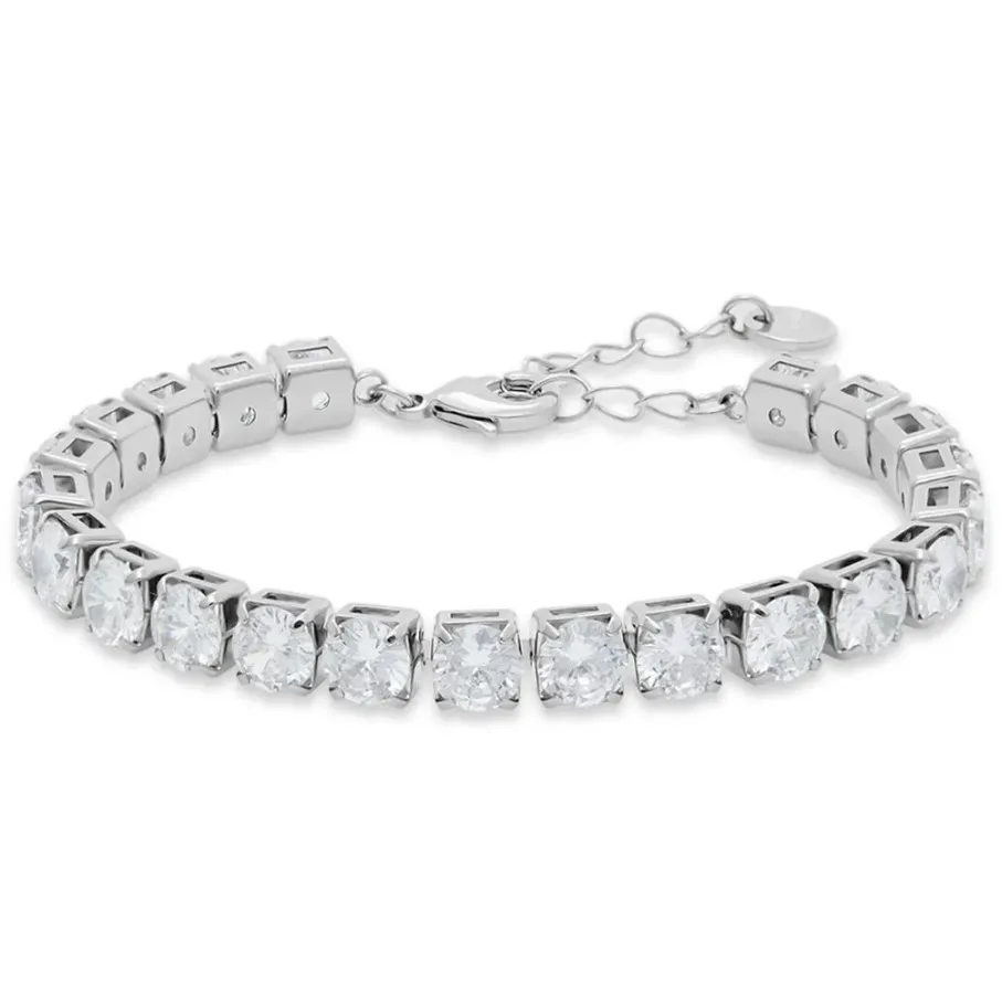 Bracciale donna Stroili tennis romantic shine in metallo e cristalli 1683801
