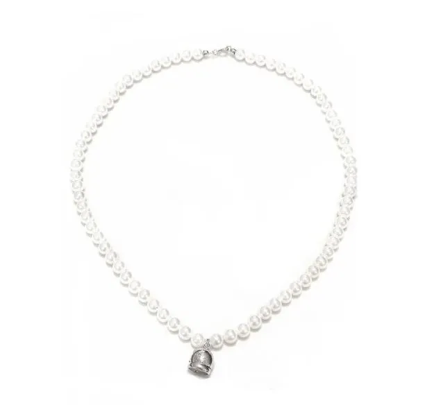 Bracciale donna campana capri con perle e argento 925
