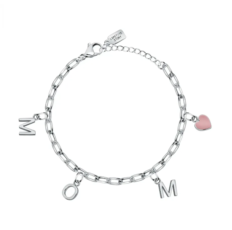 Bracciale donna la petite story family – lps05asf56 con scritta Mamma