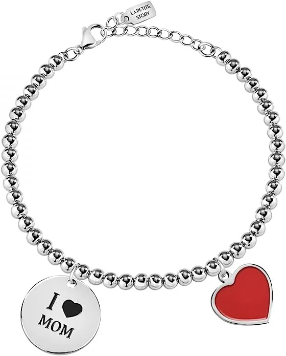 Bracciale donna la petite story per la famiglia ciondolo mamma lps05asf08