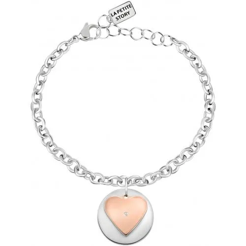 Bracciale donna rigido la petite story cuore – LPS05APY04