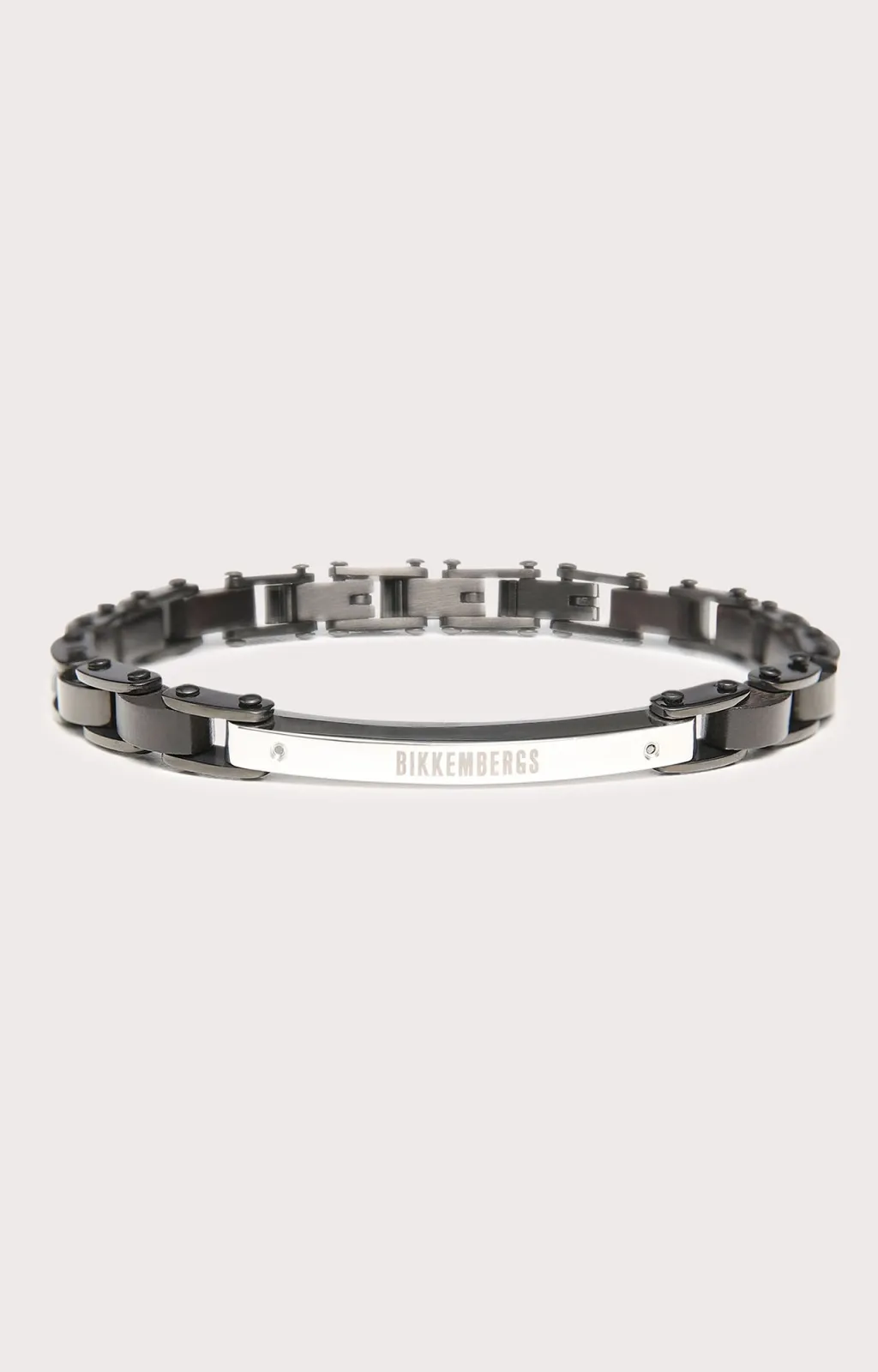 Bracciale uomo con diamanti neri bikkembergs wilb02bb
