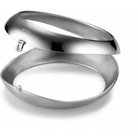 Braccialetto rigido da donna, in acciaio inox