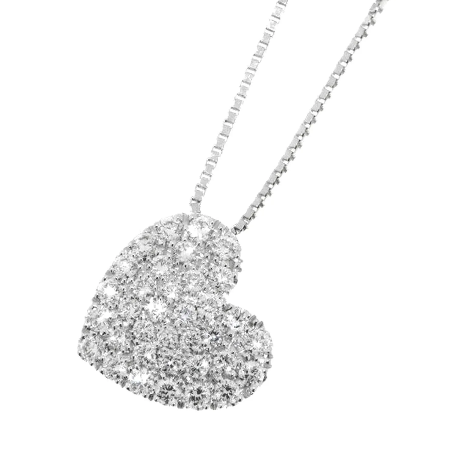 Collana Davite & Delucchi - Cuore con Diamanti