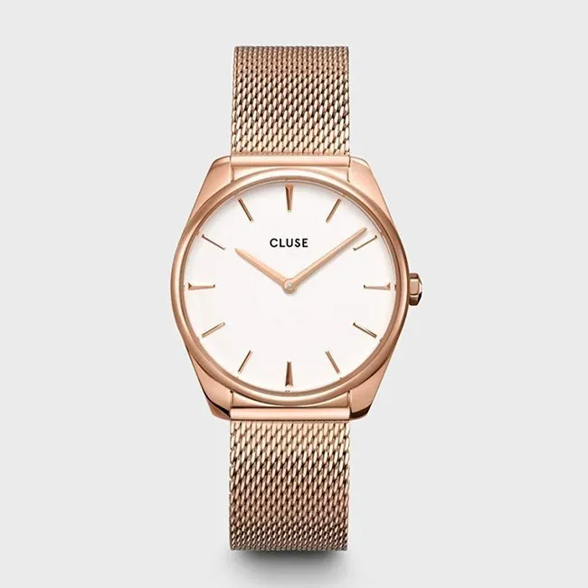 CLUSE – OROLOGIO DONNA Féroce Mesh White