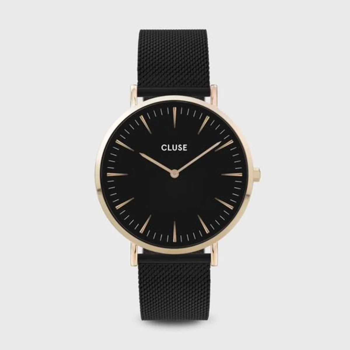 Cluse Orologio Donna La Bohème Mesh Gold Black/Black