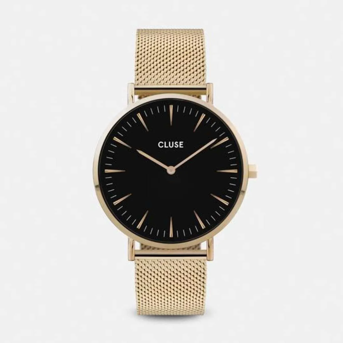 Cluse Orologio Donna La Bohème Mesh Gold Black/Gold