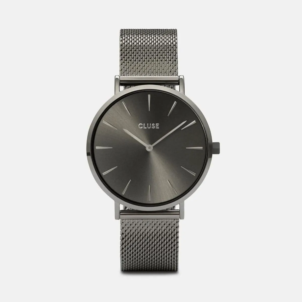 Cluse Orologio Donna La Bohème Mesh Dark Grey, Dark Grey/Dark Grey