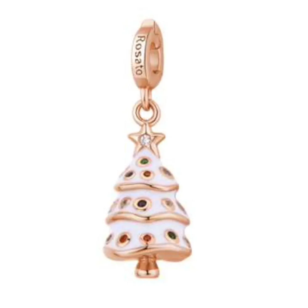 Charm Albero di Natale Rosato Storie Edizione Limitata RZLE060