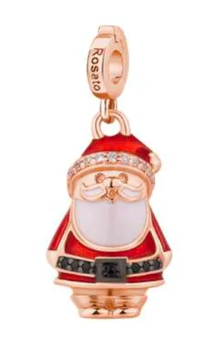 Charm Babbo Natale Rosato Storie Edizione Limitata RZLE057