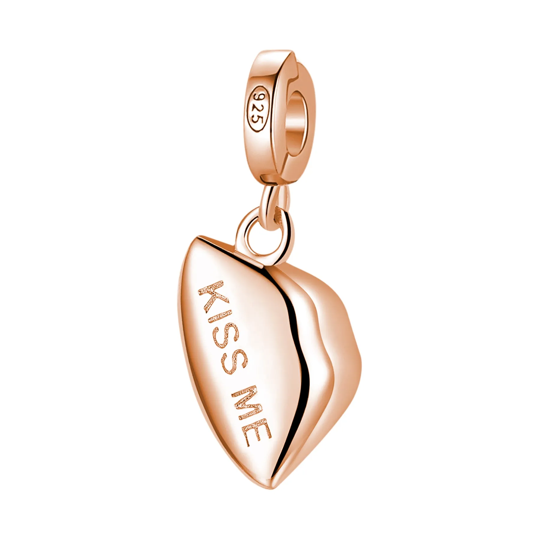 Charm Bocca Rosato Storie Rosè con Smalto RZ126