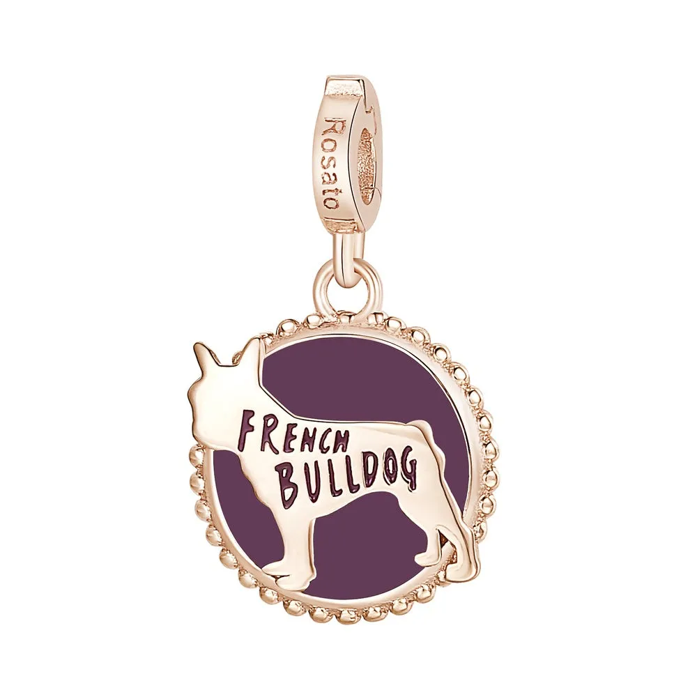 Charm Bulldog Francese Rosato Storie Rosè RZ116