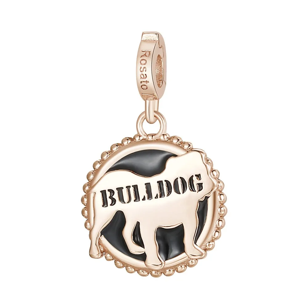 Charm Bulldog Rosato Storie Argento Rosè RZ114