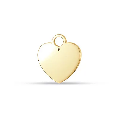 Charm donna Luca Barra cuore dorato ch183