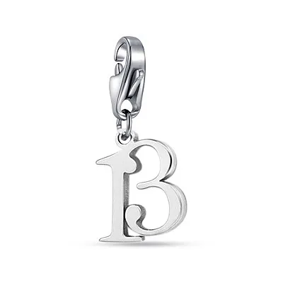 Charm numero 13 donna gioielli Luca Barra ch212