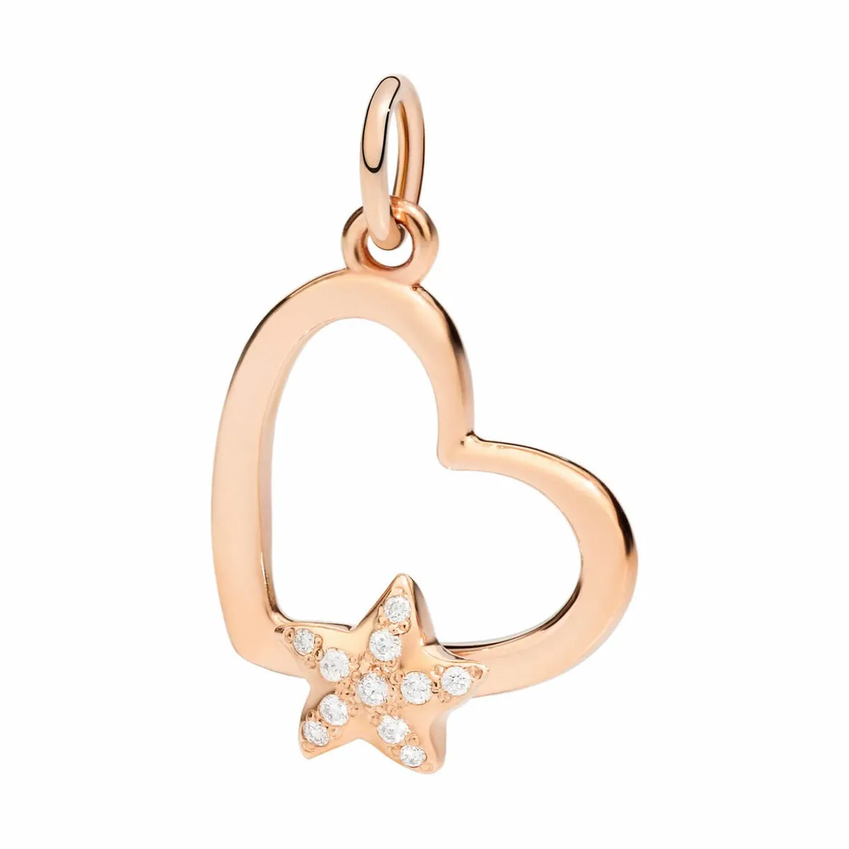 Charm Cuore Silhouette