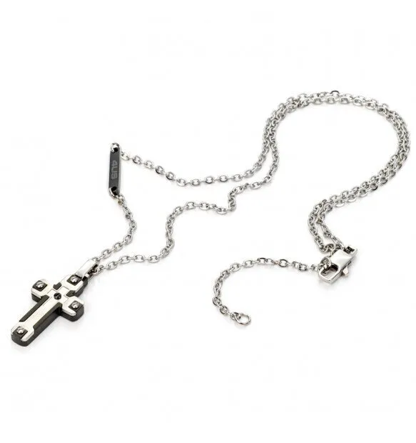 Collana 4US Cesare Paciotti croce uomo 4UCL5076